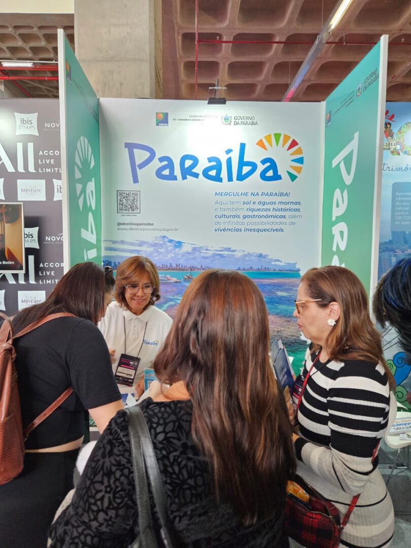 Destino Paraíba é destaque em evento com mais de três mil participantes em Belo Horizonte