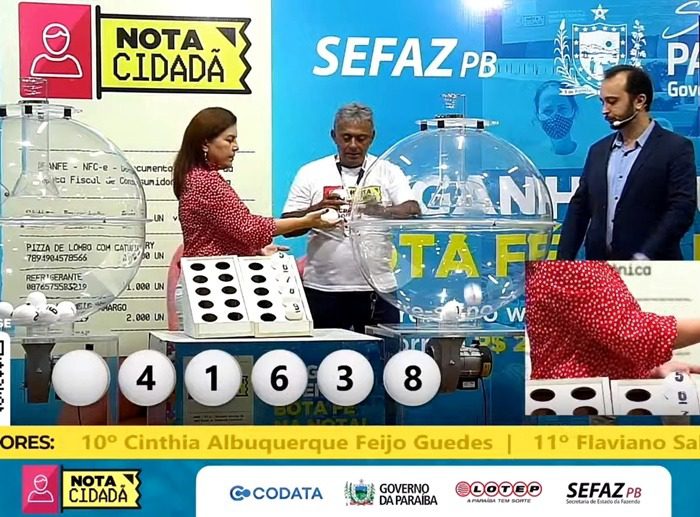 Nota Cidadã divulga os 31 ganhadores do sorteio mês de julho