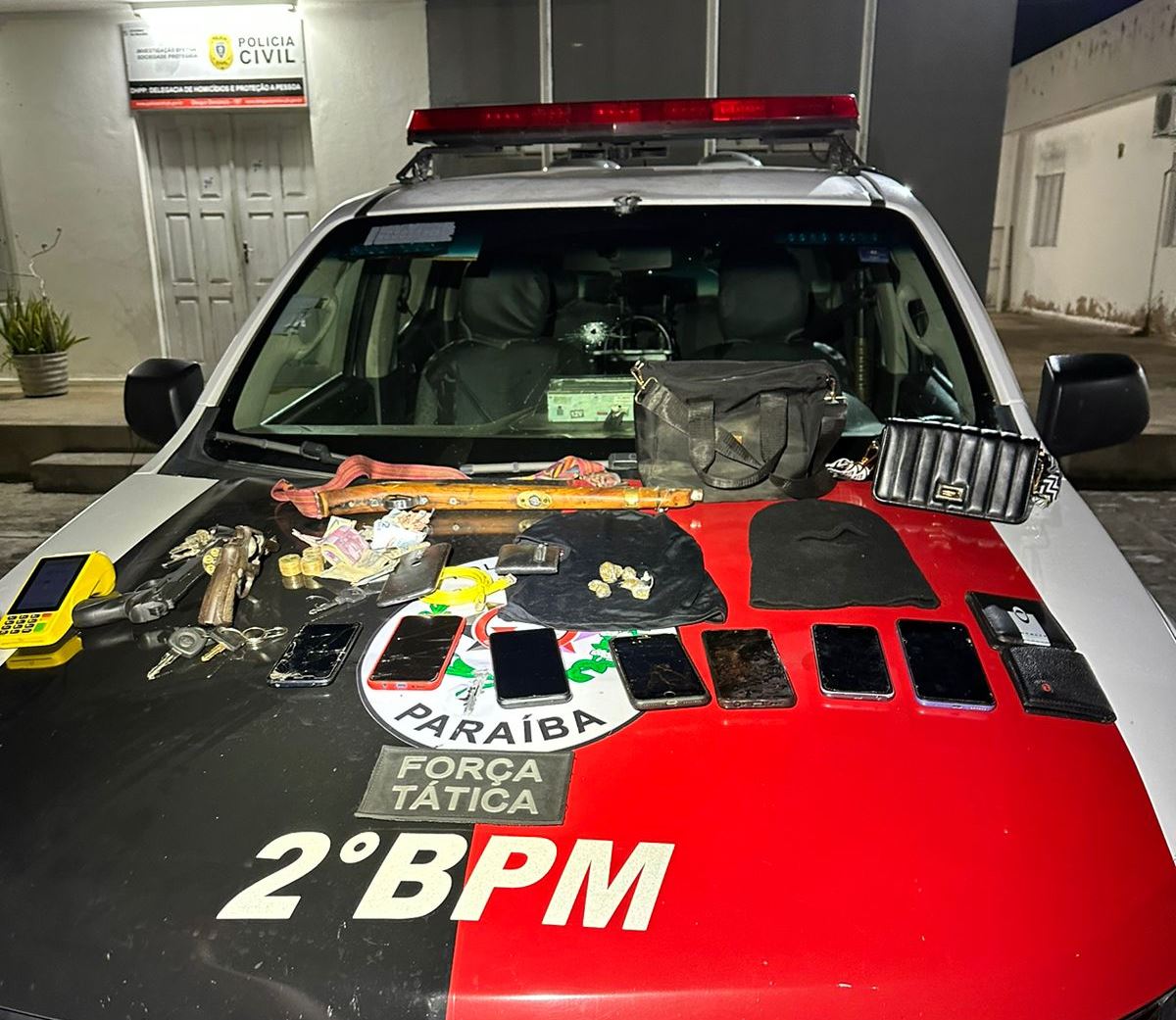Polícia Militar desarticula grupo criminoso que agia em Campina Grande