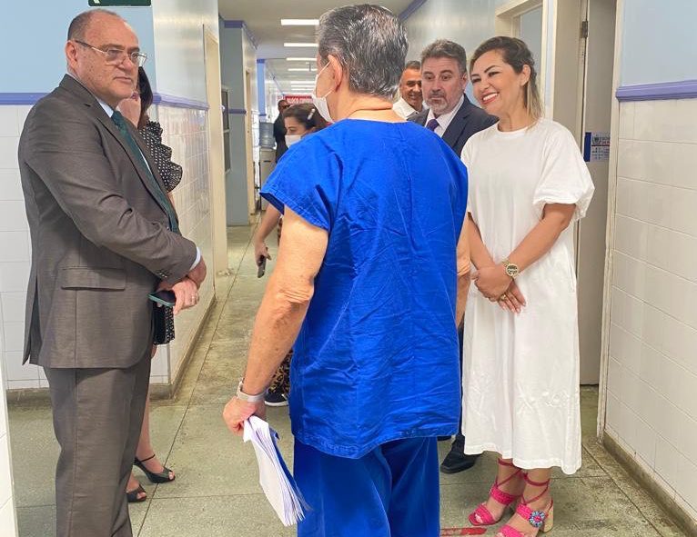 Juízes elogiam modernização no Hospital de Coremas para aperfeiçoar atendimento aos pacientes