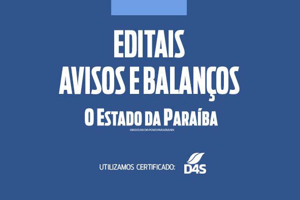 SUPERINTENDÊNCIA DE ADMINISTRAÇÃO DO MEIO AMBIENTE – SUDEMA – EDITAL N° 07/2023 – CAEIA
