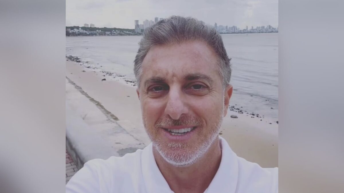 Em João Pessoa, Luciano Huck diz que ‘adora a cidade’ e grava conteúdo para o Domingão